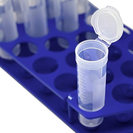SPL 50 ml Conical Centrifuge Snap Tube in Rack,PP/HDPE, Sterile,Non - pyrogenic, Non - cytotoxic, DNase/RNase - Free, Human DNA - Free (300 Tubes)