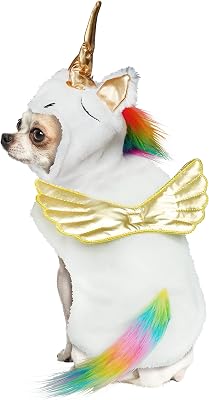 Unicorn Dog Costume, X-Small