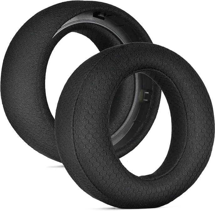 defean Replacement Ear Pads Cover Compatible with PlayStation Pulse Elite Wireless Headset,Ear Pads Cushions with Noise Isolation Foam