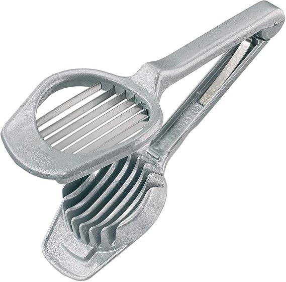 Westmark Mushroom & Egg Slicer Heavy-Duty Aluminum Cutter with 7 Stainless Steel Blades for Even Slices, Multi-Purpose Food Slicer for Mushrooms, Eggs, Strawberries & Kiwi, Kitchen Essentials
