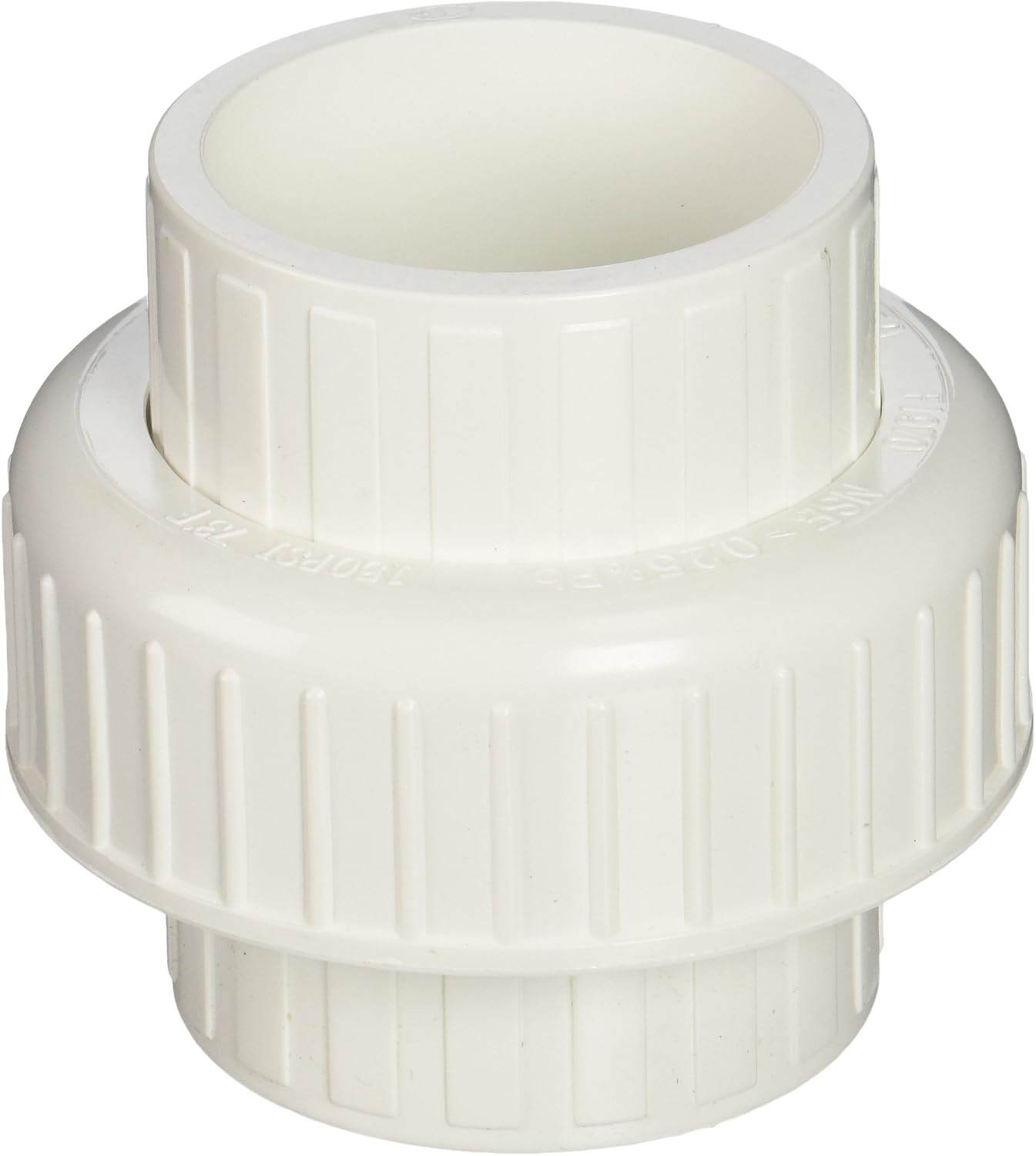 Wht 2 Sxs Pvc Union