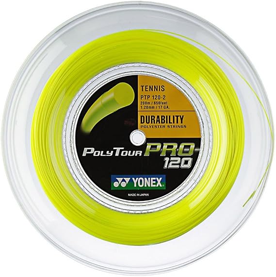 YONEXYonex Poly Tour Pro String Reel - Yellow, 1.2 mm/200 m