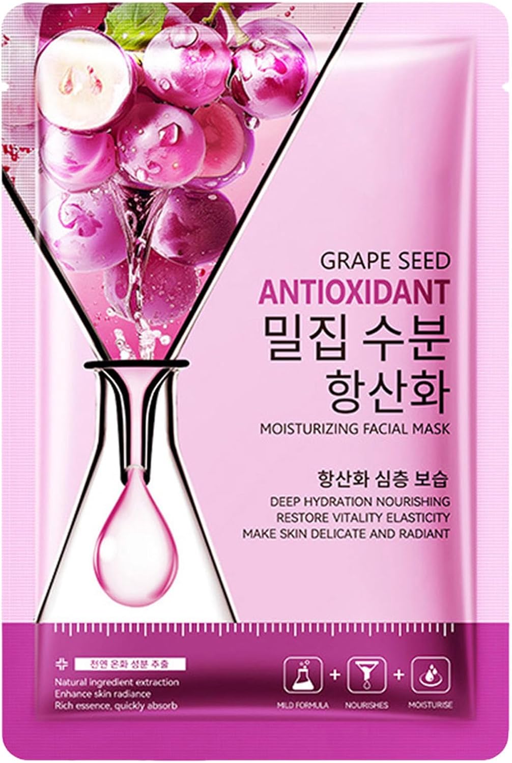 Face Pack, Additive-free, Facial Pore Care, Moisturizing, Moisturizing, Botanical Extracts, Premium Face Mask, Skin Care, Thick Pores, For Daily Use G