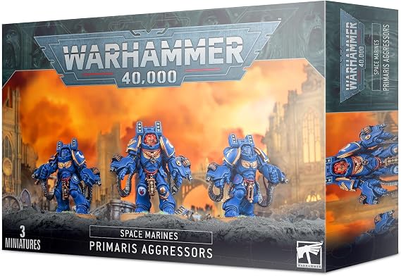 Games Workshop 99120101184 "Space Marines PrimarisAggressors Plastic Kit