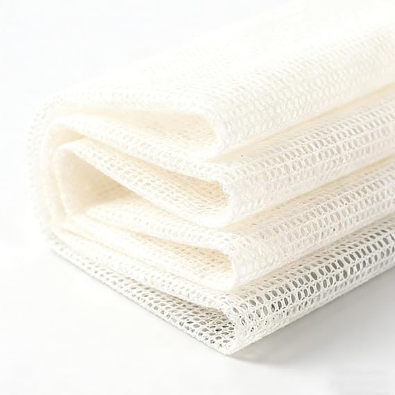 Rug Pad 78.7x59 inches White Non-Slip Gripper Pad for Hardwood Floors & Tile, Area Rug Underlay Protects Floor & Prevents Skidding, Can Be Cut to Any Size