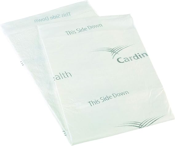 Cardinal HealthTM WingsTM Extra Absorbency Premium Underpad, White, 30 x 36IN, Disposable Bed Pads, Chux Pads, Adults, Elderly, Kids - Case of 70
