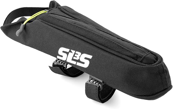 SLS3 Aero Top Tube Bike Bag - Small, Stable & Secure for TT and Triathlon Racing Tri and Cycling Accessories - Premium Low Profile Design Reduces Drag - Custom Fit Bike Top Tube Bag