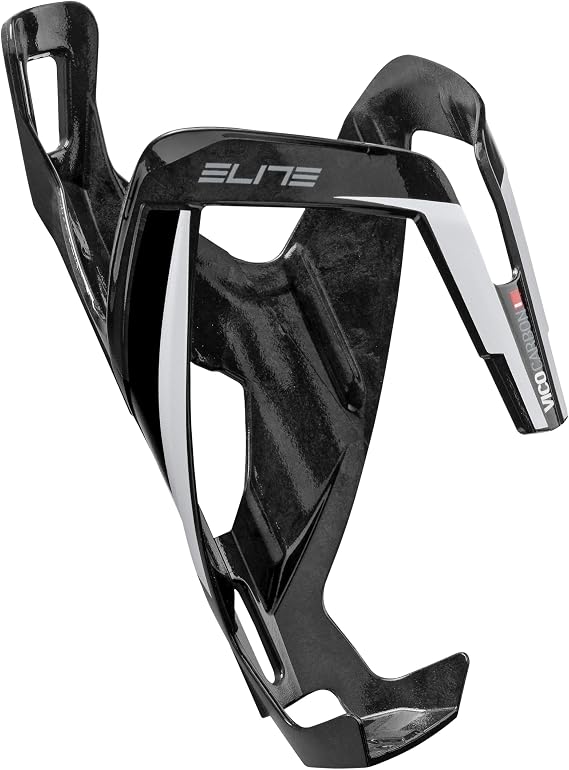 Elite Vico Carbon Bottle Cage Ultra-Lightweight Italian Carbon Fiber Cycling Water Bottle Holder Multiple Colors