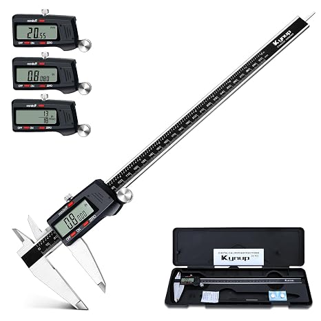 Kynup 12 Inch Caliper, Micrometer Digital Caliper Measuring Tool
