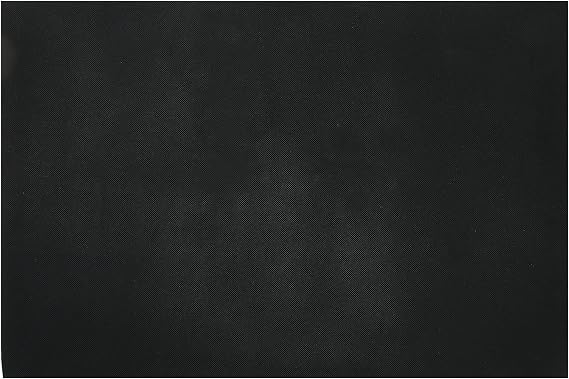 Shoe Sole Repair Rubber Soling Sheet, 1.2mm Shoe Rubber Sole Sheet Nonslip Rubber Soling Sheet for Bottom of Shoe, Black