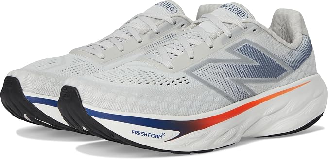 New Balance Men's Freshform X 1080 V14, Grey Matter/Silver Metallic/Inkwell, 10 Narrow