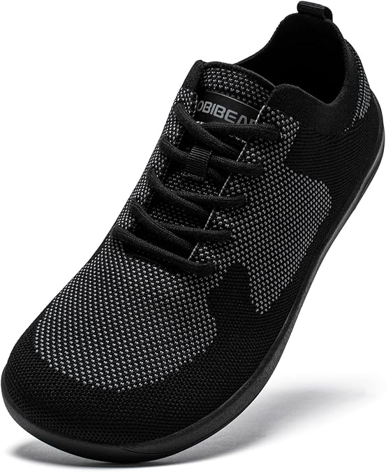 HOBIBEAR Women's Barefoot Shoes, Wide Toe Box, Lightweight Mesh Sneakers
