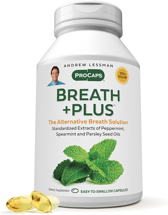 ANDREW LESSMAN ProCaps Breath Plus Internal Breath Freshener 60 Softgels