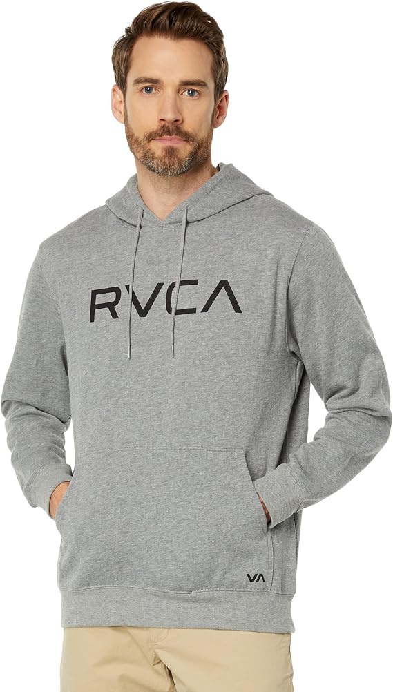 RVCA Men's Big Hooded Sweatshirt
