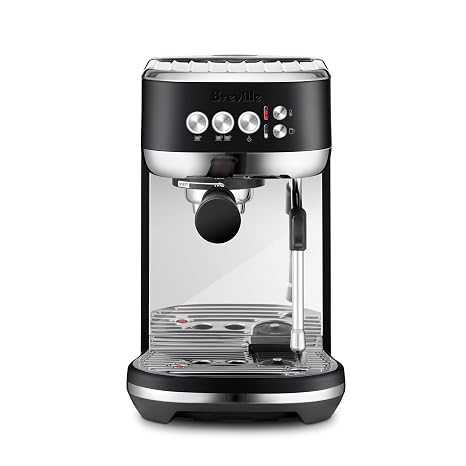 Breville BES500BTR Bambino Plus Espresso Machine, Black Truffle