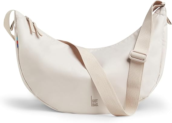 GOT BAG Moon Bag Large | Crescent Crossbody Bag for Women | Water-Resistant Stylish Shoulder Purse with Adjustable Strap (soft shell)