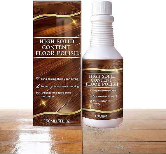 Floor Restore Cleaner, High Solid Content Floor Polish for Shine Renewal & Protective Layer, Helps Conceal Small Scratches,Quick-Drying Protective Finish,FloorRestore for Wood Floors,Shine Wood