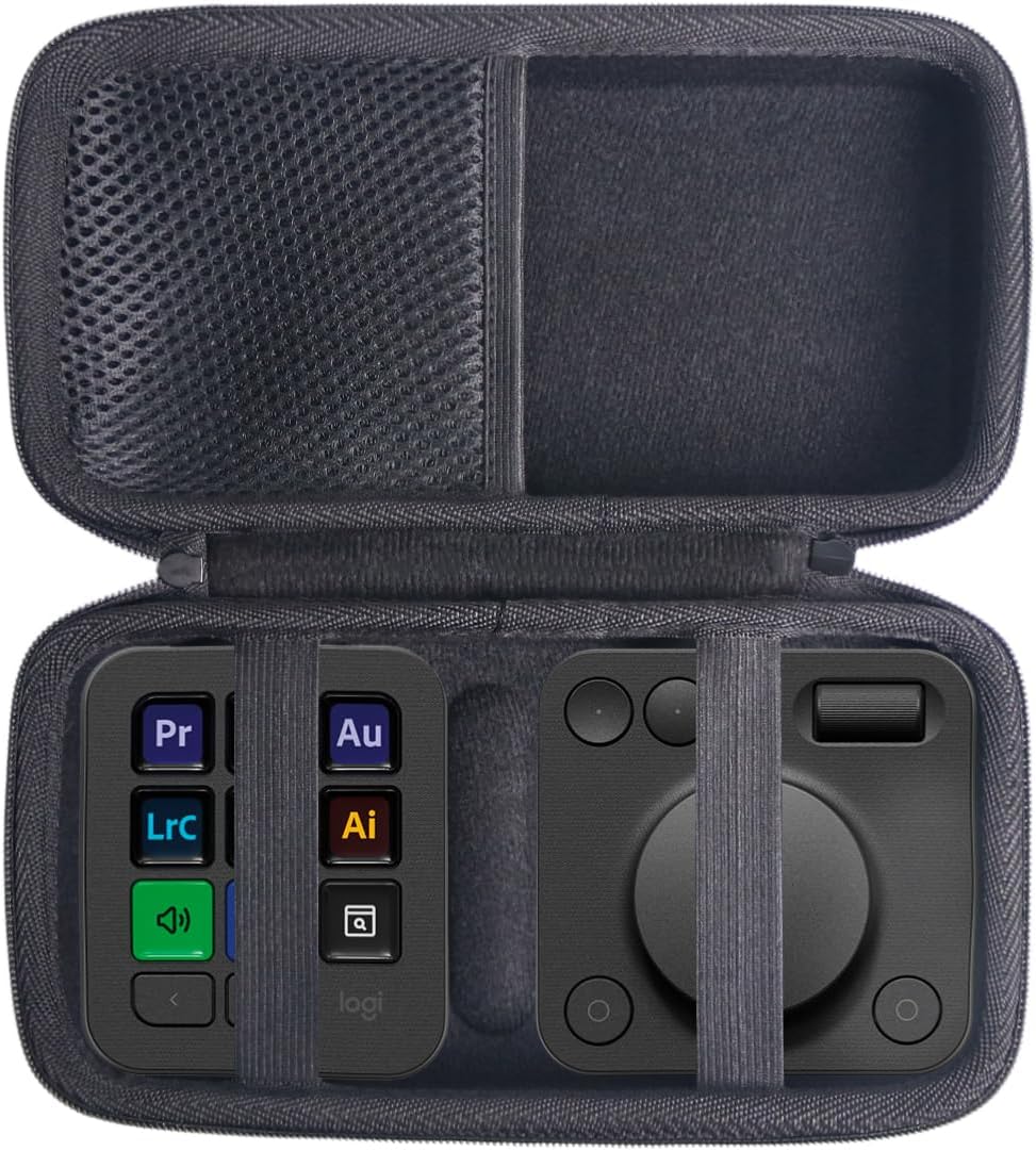 Hard Protective Travel Case for Logitech MX Creative Console,Protective Travel Bag