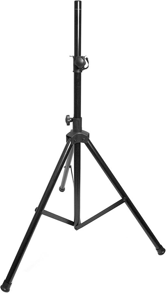 EMB Professional Tripod Stage Speaker Stand - 5.50 x 5.50 x 40.50 Inch Portable PA Speaker & Amplifier Support, Live Sound, DJ and Event Setup
