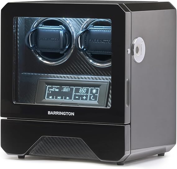 BARRINGTON Automatic Double/Dual Watch Winder for 2 Watches