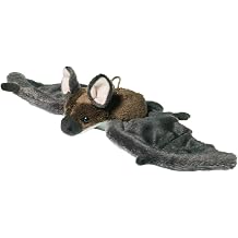 Teddy Hermann 92643 Bat 24 cm, cuddly toy with 75% recycled filling material
