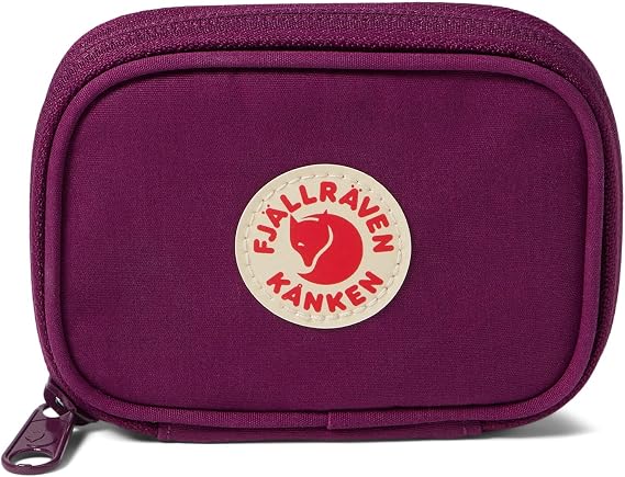 Fjallraven Kanken Card Wallet for Men, and Women - Zippered Compartment with Interior Coin Pocket, Exterior Sleeve, and Durable Design