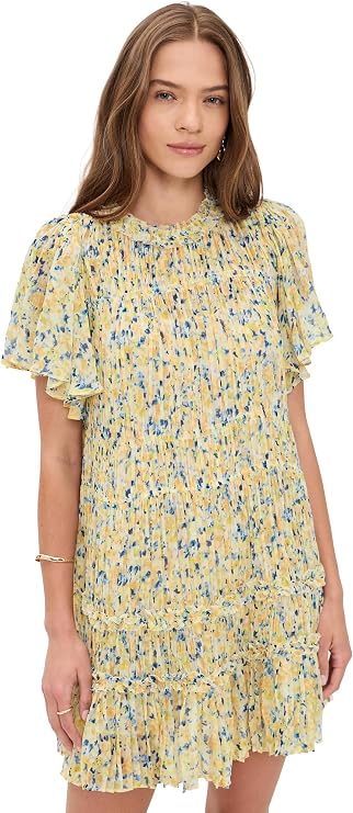 Ulla Johnson Women's RYLA Silk Mini Dress