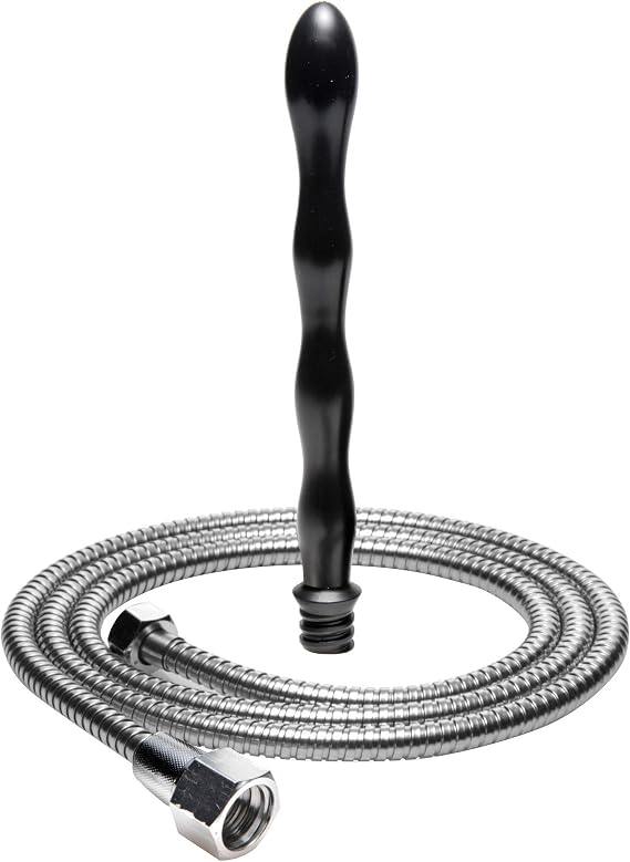 Cleanstream Shower Enema System, Designed for Easy Installation, and Compatible with Most Showers, Maintains Shower Functionality, Made with Stainless Steel, for Men and Women