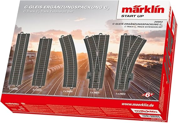 Marklin Start Up C Track C2 Extension Set