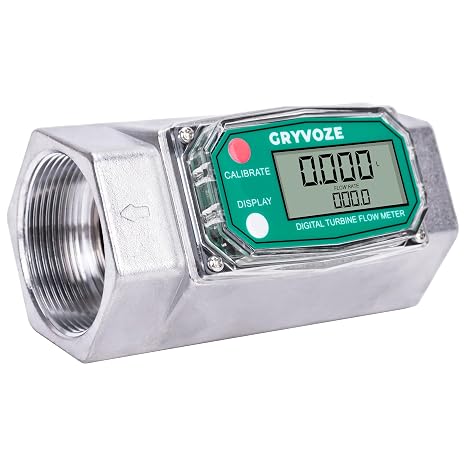 2" NPT Water Flow Meter, Farm, Irrigation, Pool & Industrial Use