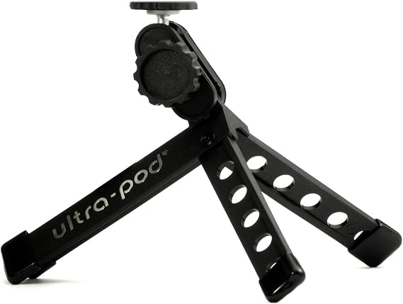 UltraPod Lightweight Camera Tripod black ,One Size