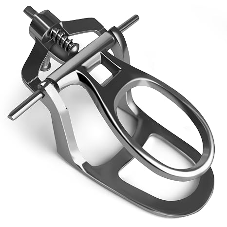 Dental Articulator Clamp Laboratory Instruments Adjustable Equipment Denture Articulator (1, Large)