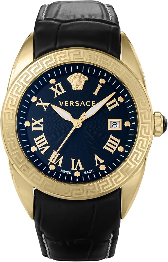 Versace VEFE01718 Men's Watch Versace V-Sports V Sports Quartz Waterproof Sapphire Glass Black Dial Stainless Steel