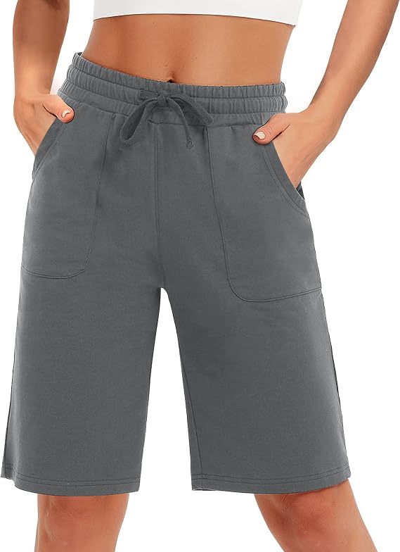 SPECIALMAGIC Women's Sweat Bermuda Shorts