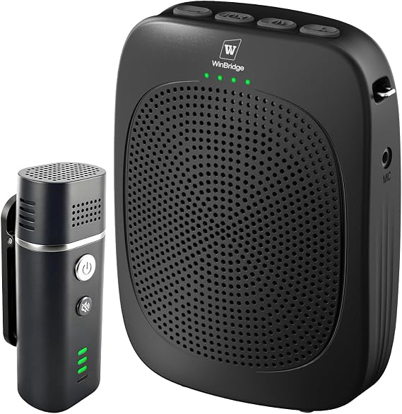 15W Voice Amplifier with Wireless Lapel Microphone