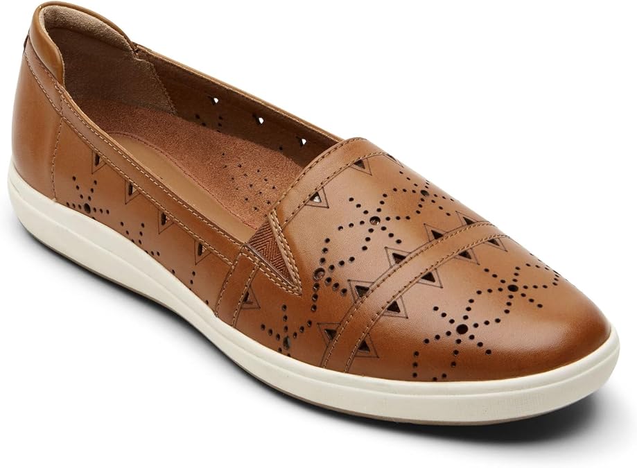 Cobb Hill Bailee Slip Women's Slip On, 5.5 B(M) US, Honey-Tan-Brown