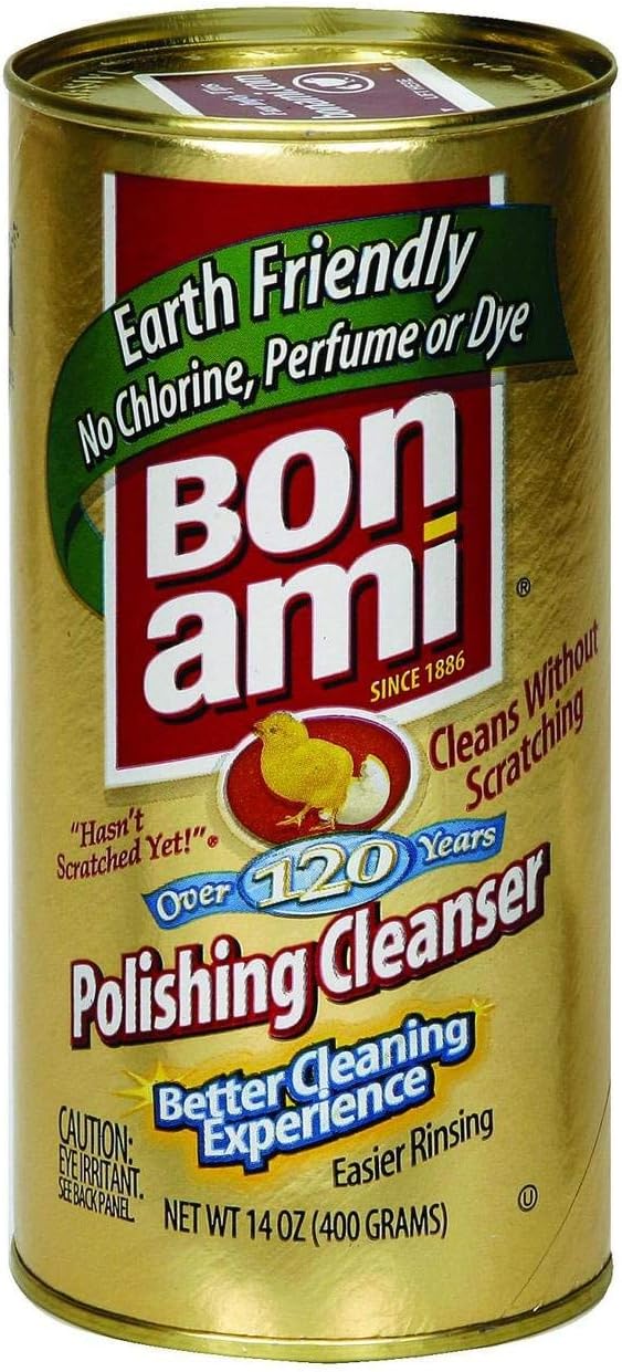 Bon Ami - Cleanser Powder Kitchen & Bath - Case of 24-14 OZ