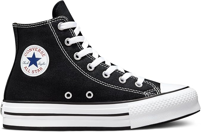 Converse Girls' Chuck Taylor All Star Eva Lift High Top