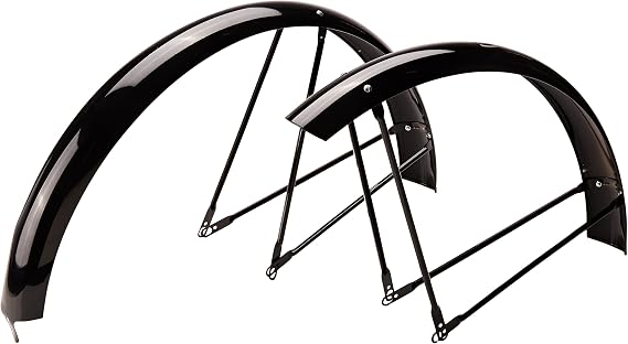 Wald 962-26 Balloon Bicycle Fenders Fenders 26-Inch, Black