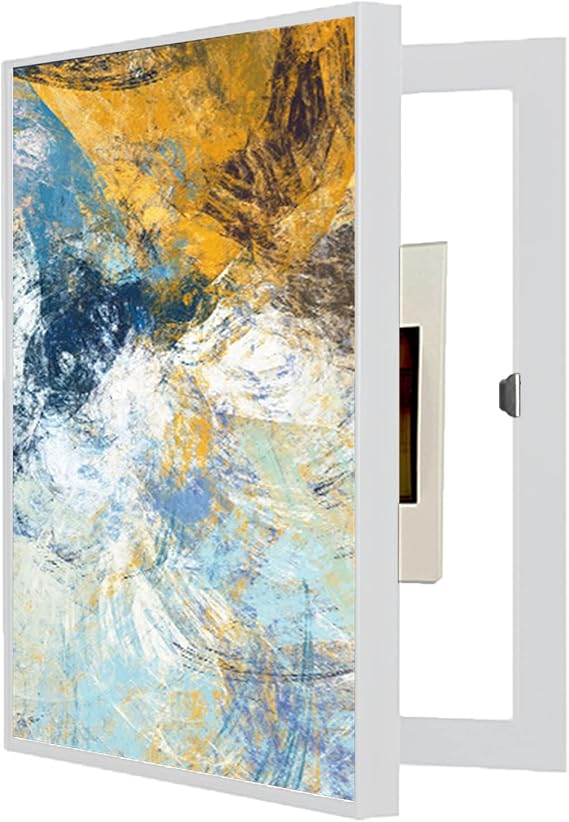 electrical panel cover decorative, Cover Box Electric Light Meter Covers Pictures Decorative Painting Empty Hanging Creative Simple Cover Modern Decorative Counters Electric Meter Box,Black,C ( Color