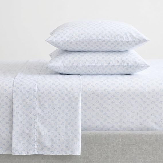 Nautica - Queen Sheet Set with Fitted Sheet & Pillowcases