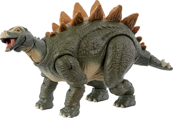 Mattel Jurassic World The Lost World Hammond Collection Dinosaur Action Figure, Juvenile Stegosaurus Dino Toy with Articulation, 3.75 Inches Tall