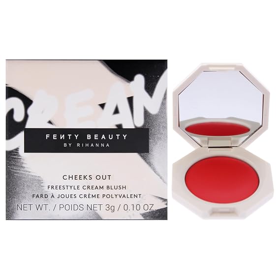 Cheeks Out Freestyle Cream Blush - Strawberry Drip by Fenty Beauty for Women - 0.1 oz Blush