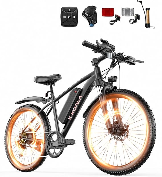Electric Bike for Adults, 26" Mountain Ebike with 1500W Peak Motor