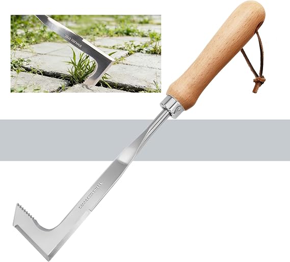 Crack Weeder, Stainless Steel Crevice Weeding Tool, Weeder Tool