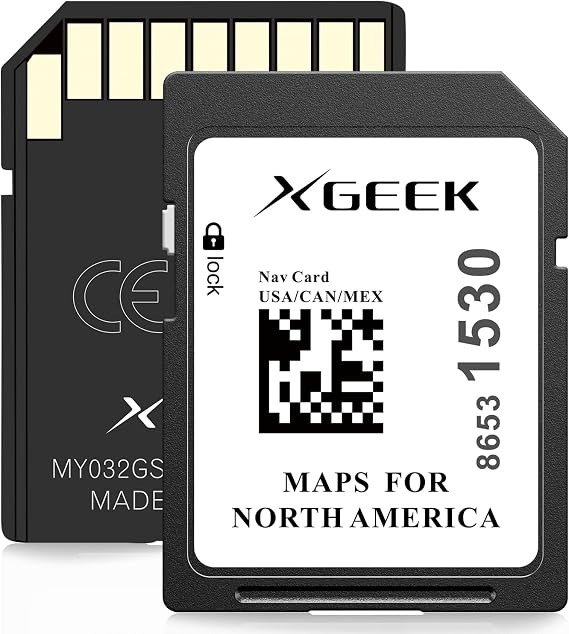 XGEEK 2026 Navigation SD Card Map Update for GMC Chevrolet Cadillac Buick