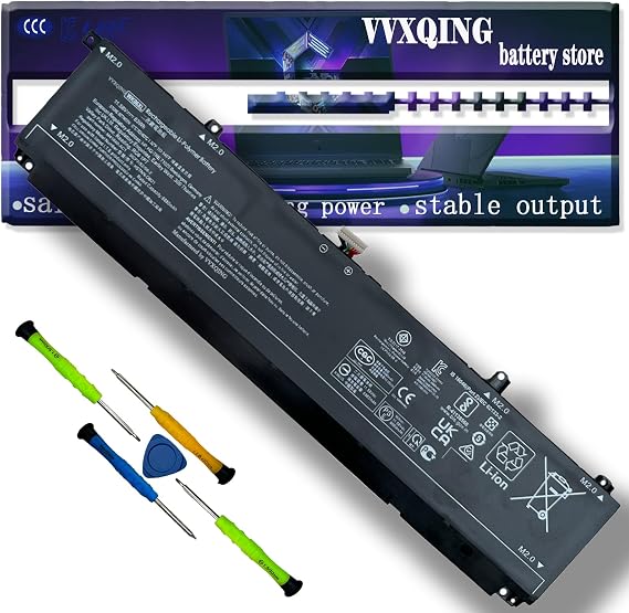 WK06XL M41711-005 83Wh Laptop Battery Replacement for HP Omen 16-b0 16-b0000TX 16-B0047TX 16-C0167AX Omen 7 Plus 17-ck0 17-CK0007NV 17T-CK100 Series WK06XL 83Wh 6880mAh