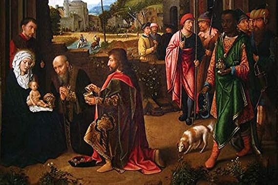 Buyenlarge Adoration of The Magi - 12" X 18" Paper Poster. (Edition 8943),