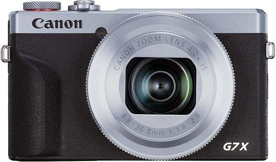 Canon PowerShot Digital Camera [G7 X Mark III] International Model - Silver