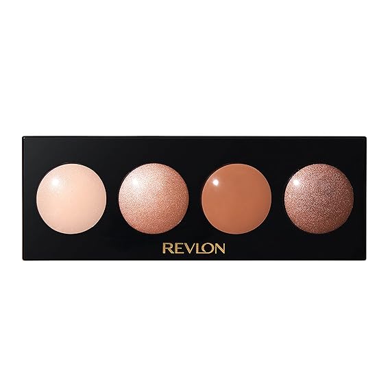 Revlon Creme Eyeshadow Palette, Illuminance Eye Makeup with Crease- Resistant Ingredients, Creamy Pigmented in Blendable Matte & Shimmer Finishes, 710 Not Just Nudes, 0.12 Oz